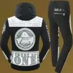 nouveaux designs en gros survetement philipp plein hoodie pyramid king